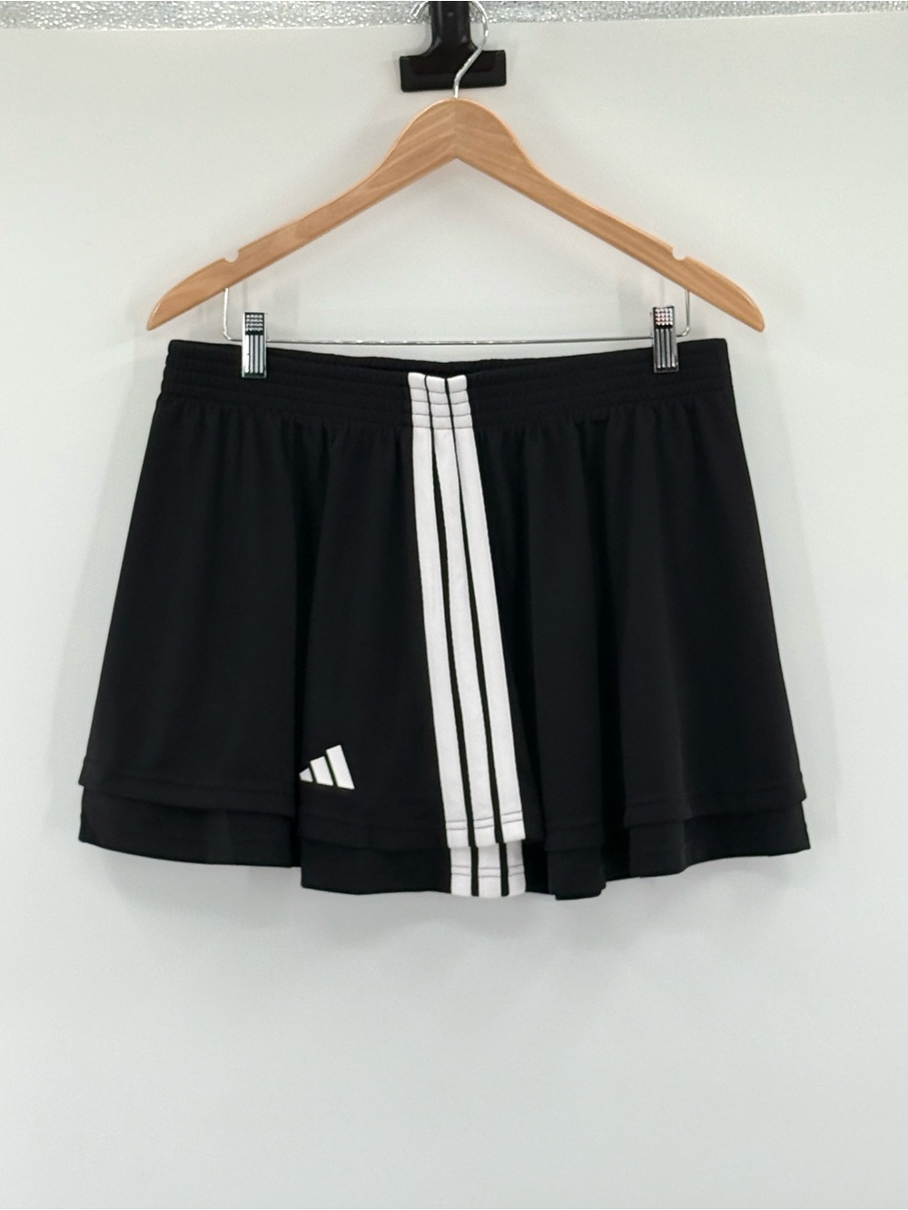 adidas Black Layered Skater Skirt - Picture 6 of 12